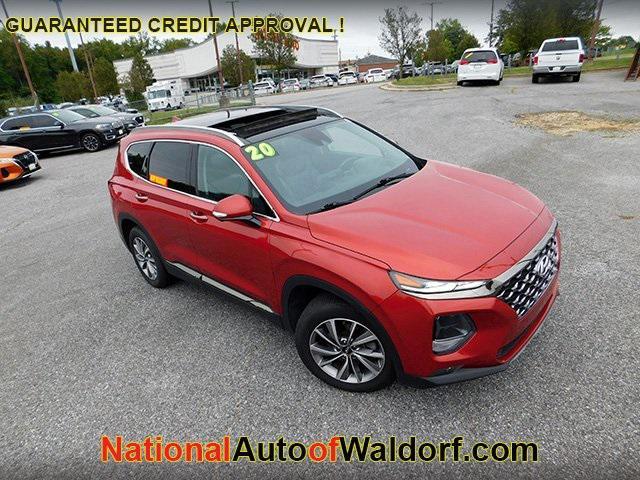 used 2020 Hyundai Santa Fe car, priced at $17,795