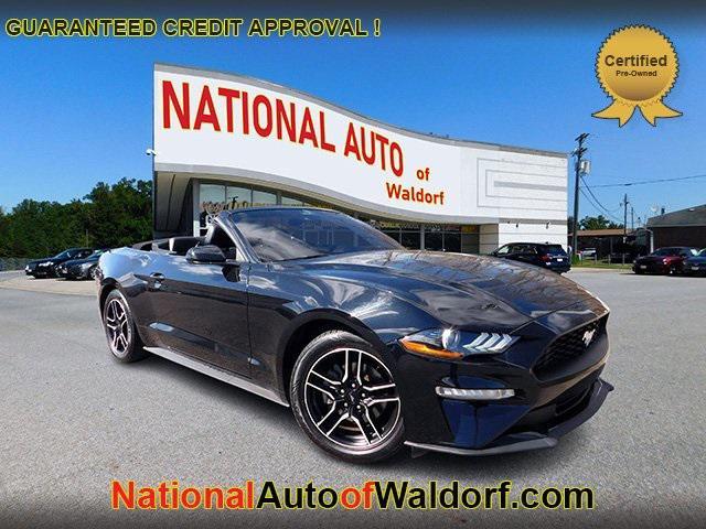 used 2021 Ford Mustang car, priced at $21,495