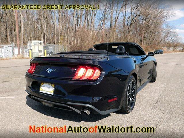 used 2021 Ford Mustang car, priced at $21,495