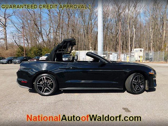 used 2021 Ford Mustang car, priced at $21,495