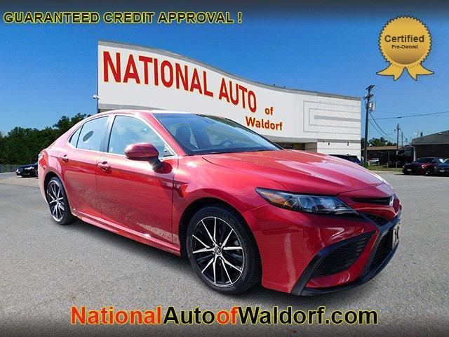 used 2021 Toyota Camry car, priced at $19,895