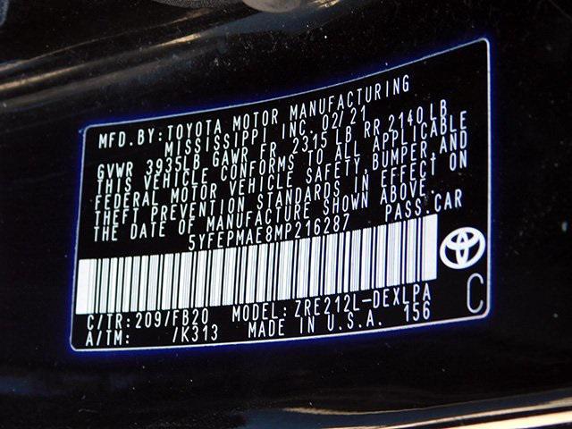 used 2021 Toyota Corolla car, priced at $18,495