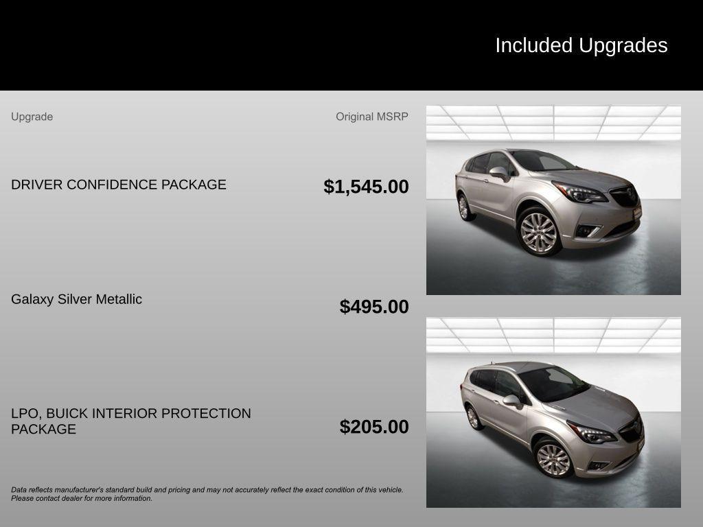 used 2019 Buick Envision car, priced at $16,167