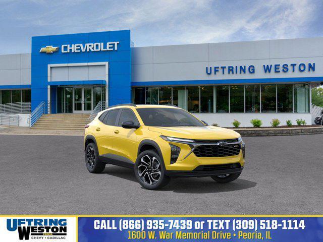 new 2025 Chevrolet Trax car, priced at $27,490