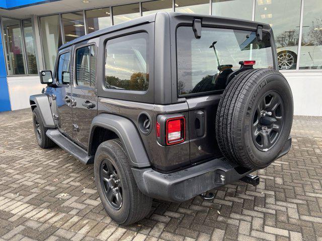 used 2021 Jeep Wrangler Unlimited car, priced at $31,989