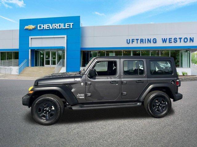 used 2021 Jeep Wrangler Unlimited car, priced at $32,863