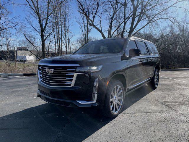 used 2021 Cadillac Escalade ESV car, priced at $76,895