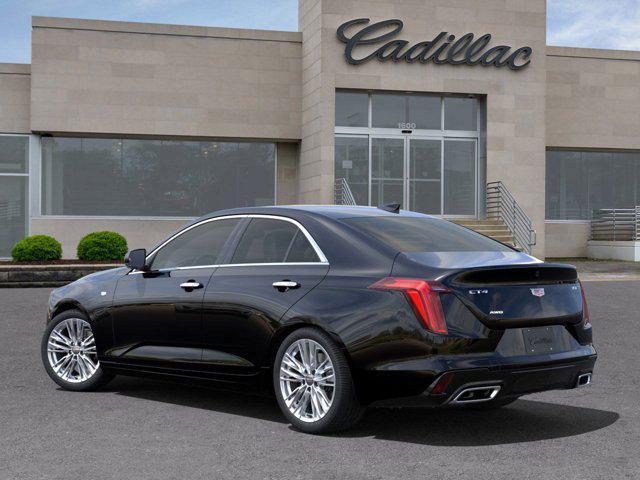 new 2025 Cadillac CT4 car, priced at $45,640