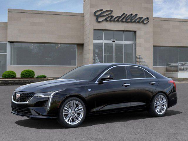 new 2025 Cadillac CT4 car, priced at $45,640
