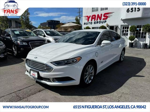 used 2018 Ford Fusion Energi car, priced at $14,995