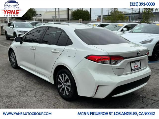 used 2021 Toyota Corolla Hybrid car, priced at $19,495