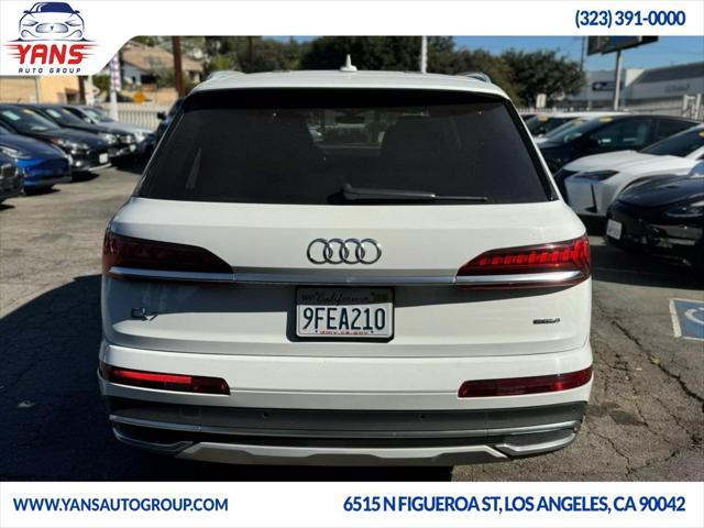 used 2020 Audi Q7 car, priced at $25,495