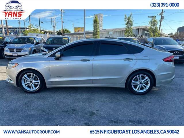 used 2018 Ford Fusion Hybrid car, priced at $12,995