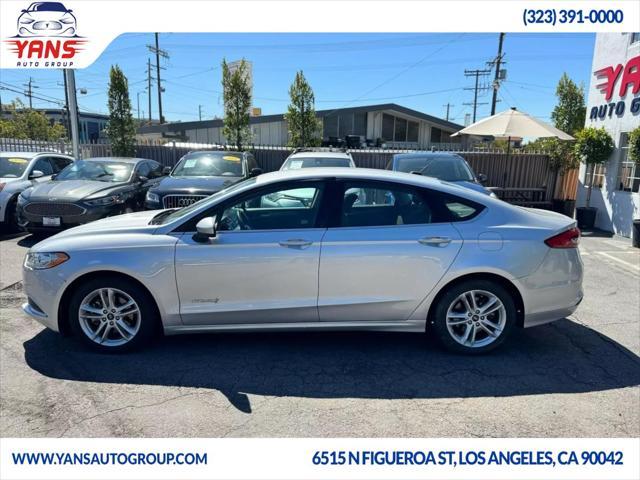 used 2018 Ford Fusion Hybrid car, priced at $13,995