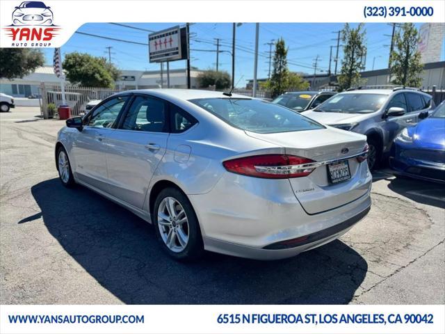 used 2018 Ford Fusion Hybrid car, priced at $13,995