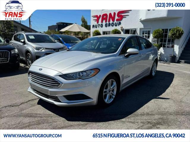 used 2018 Ford Fusion Hybrid car, priced at $13,995