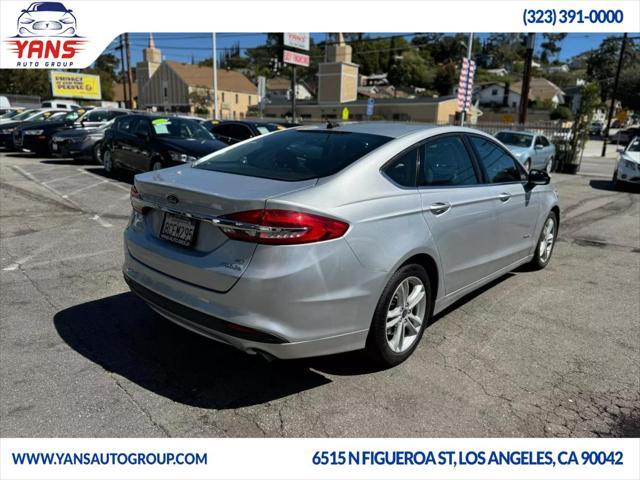 used 2018 Ford Fusion Hybrid car, priced at $13,995