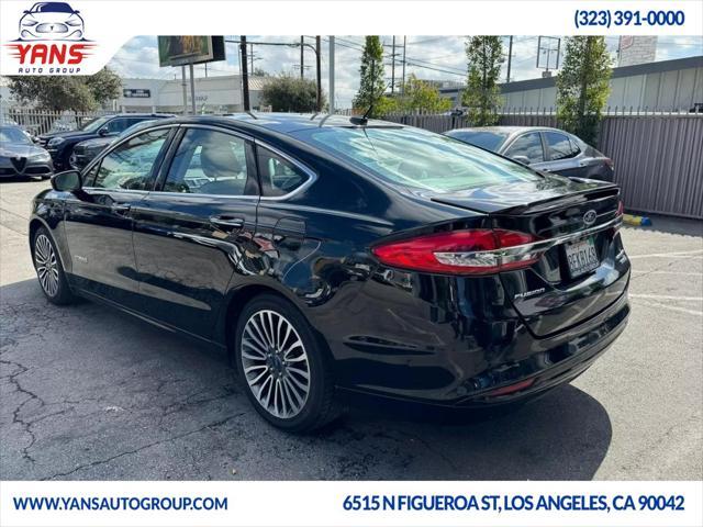 used 2018 Ford Fusion Hybrid car, priced at $20,995