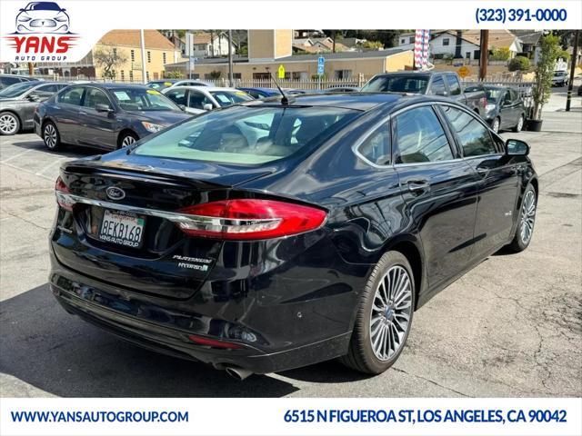 used 2018 Ford Fusion Hybrid car, priced at $20,995