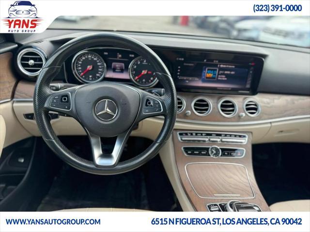 used 2018 Mercedes-Benz E-Class car, priced at $23,995