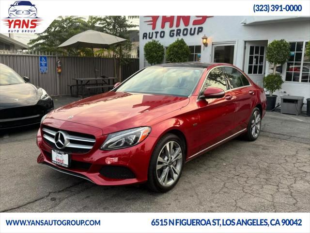 used 2018 Mercedes-Benz C-Class car, priced at $16,995