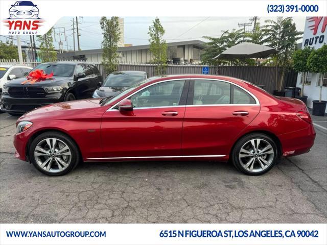 used 2018 Mercedes-Benz C-Class car, priced at $16,995