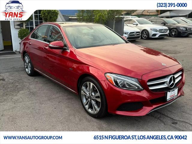 used 2018 Mercedes-Benz C-Class car, priced at $16,995