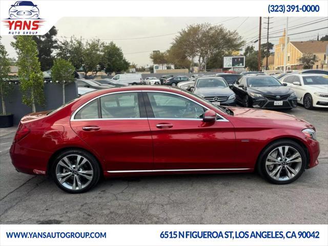 used 2018 Mercedes-Benz C-Class car, priced at $16,995