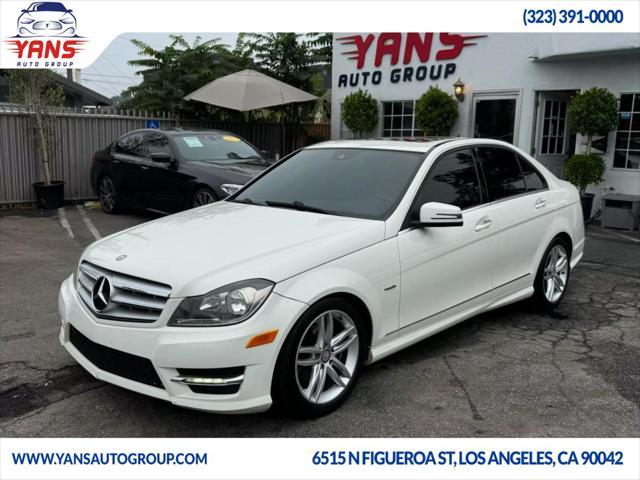 used 2012 Mercedes-Benz C-Class car, priced at $10,995