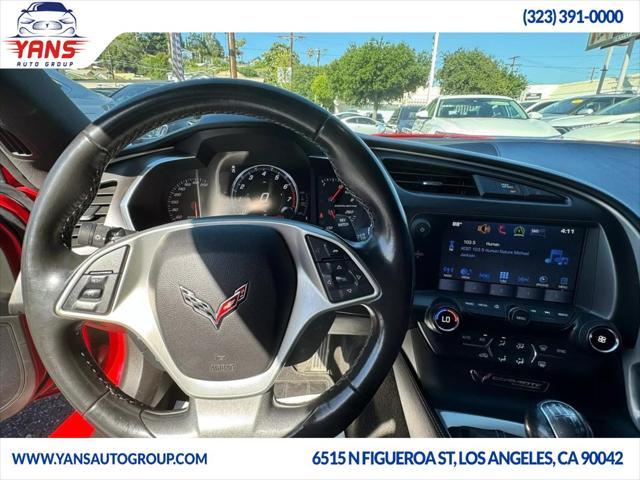 used 2017 Chevrolet Corvette car, priced at $44,995