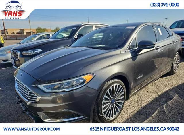 used 2018 Ford Fusion Hybrid car, priced at $13,995