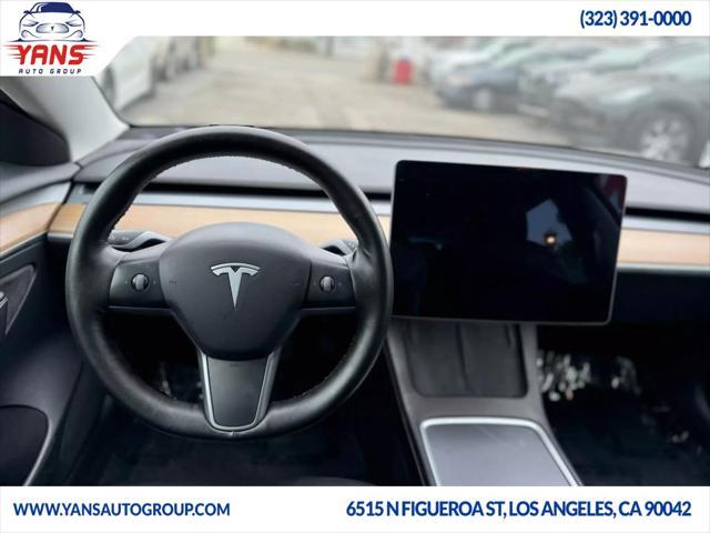 used 2021 Tesla Model 3 car, priced at $25,995