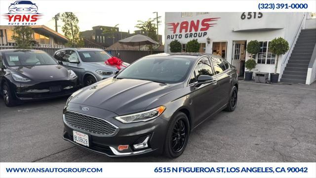 used 2019 Ford Fusion Energi car, priced at $19,995