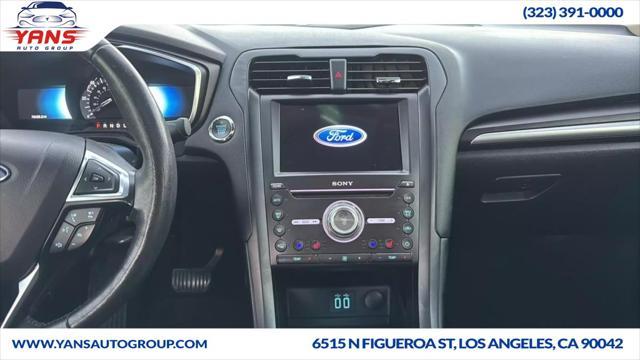 used 2019 Ford Fusion Energi car, priced at $19,995