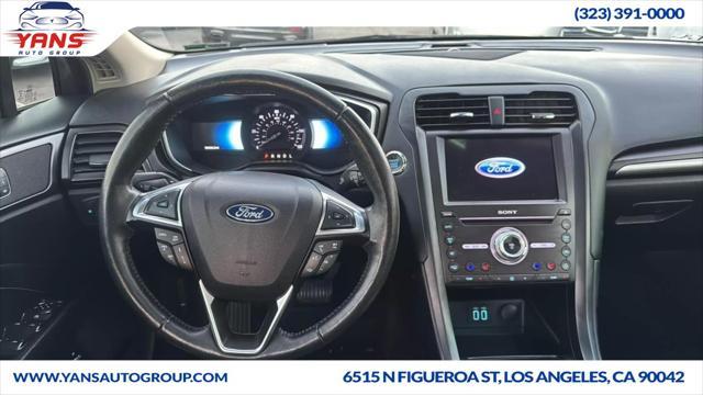 used 2019 Ford Fusion Energi car, priced at $19,995