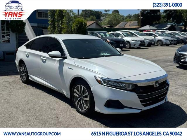 used 2021 Honda Accord Hybrid car, priced at $18,495