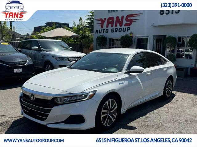 used 2021 Honda Accord Hybrid car, priced at $18,495