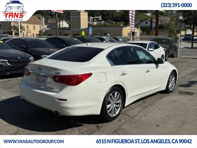 used 2015 INFINITI Q50 car, priced at $12,995