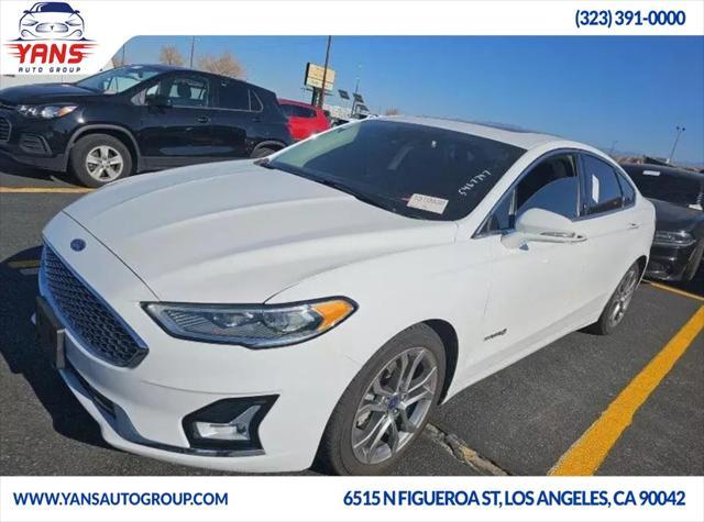 used 2019 Ford Fusion Hybrid car, priced at $18,495