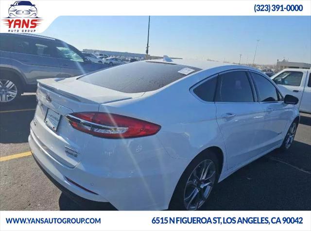 used 2019 Ford Fusion Hybrid car, priced at $18,495