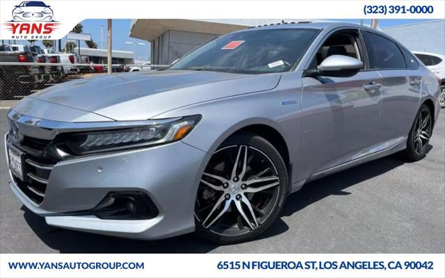 used 2021 Honda Accord Hybrid car, priced at $21,995