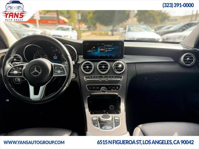 used 2019 Mercedes-Benz C-Class car, priced at $21,995