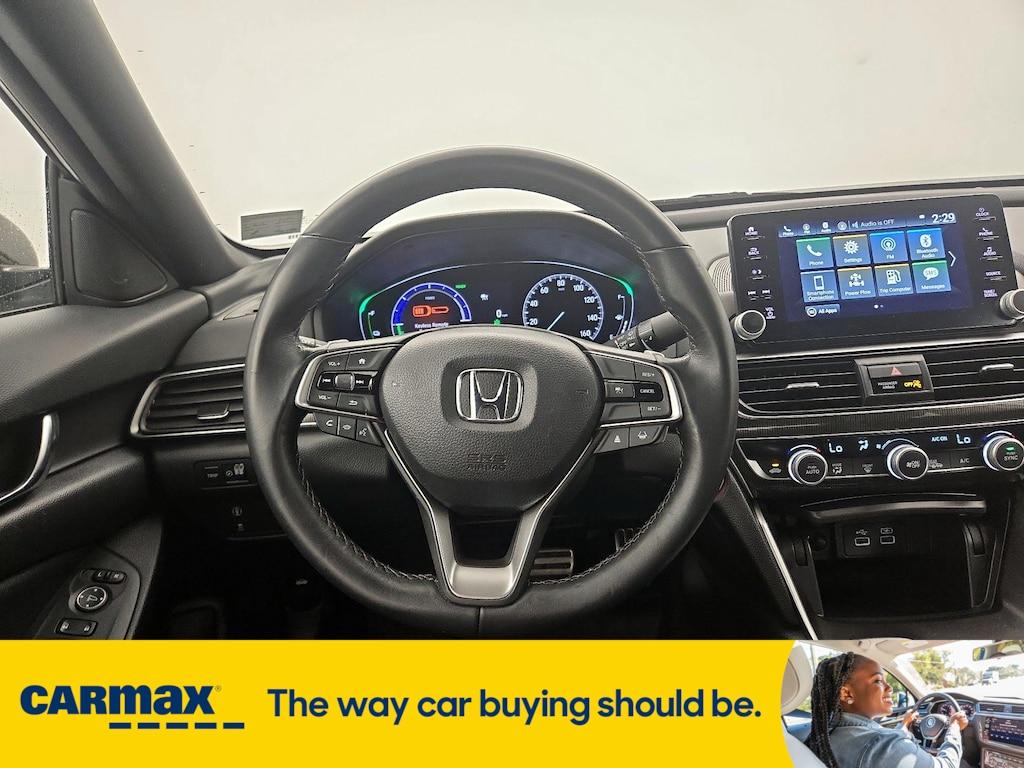 used 2022 Honda Accord Hybrid car, priced at $25,998
