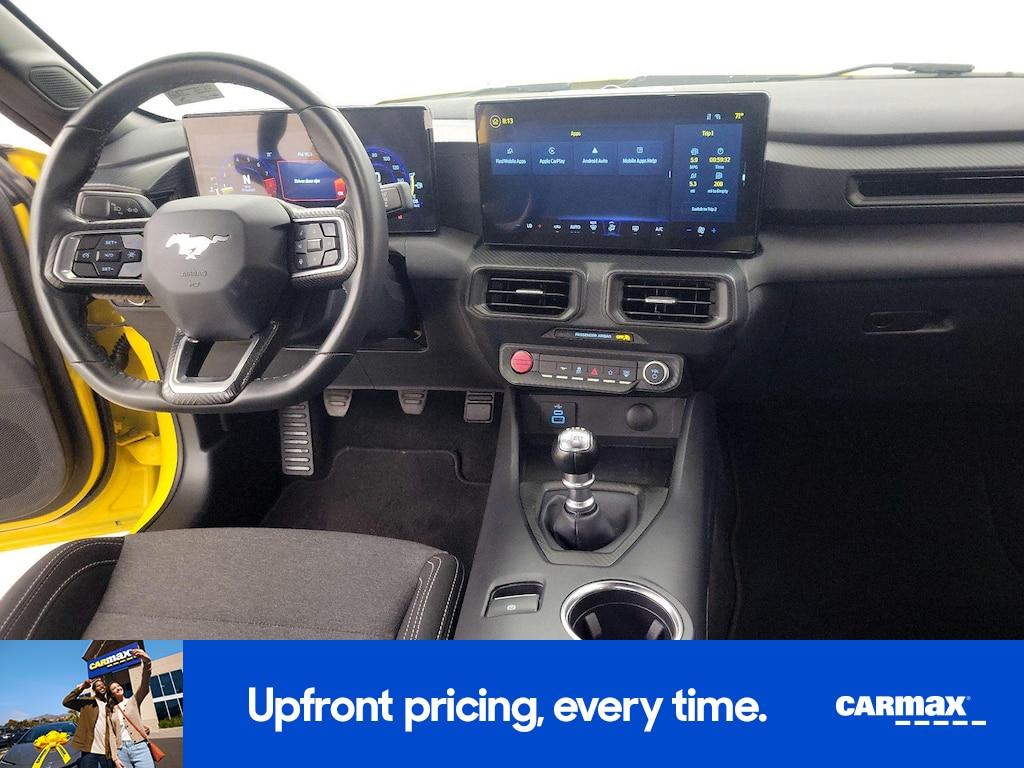 used 2024 Ford Mustang car, priced at $38,998