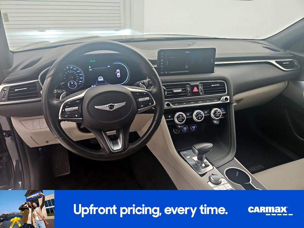 used 2023 Genesis G70 car, priced at $27,998