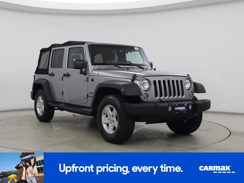 used 2017 Jeep Wrangler car, priced at $18,998