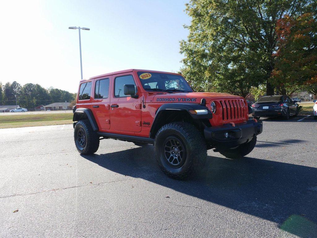 used 2023 Jeep Wrangler car, priced at $37,182
