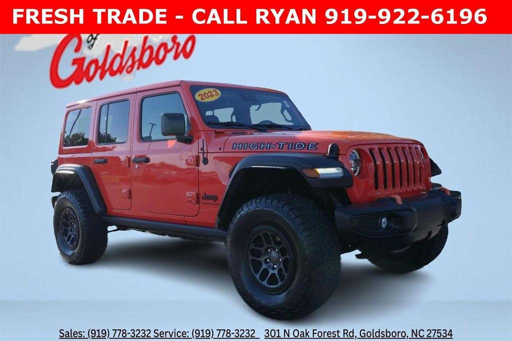 used 2023 Jeep Wrangler car, priced at $37,182
