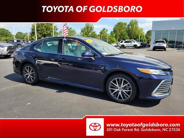 used 2022 Toyota Camry Hybrid car, priced at $24,802