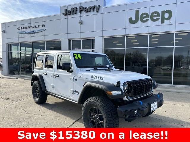 new 2024 Jeep Wrangler 4xe car, priced at $54,999